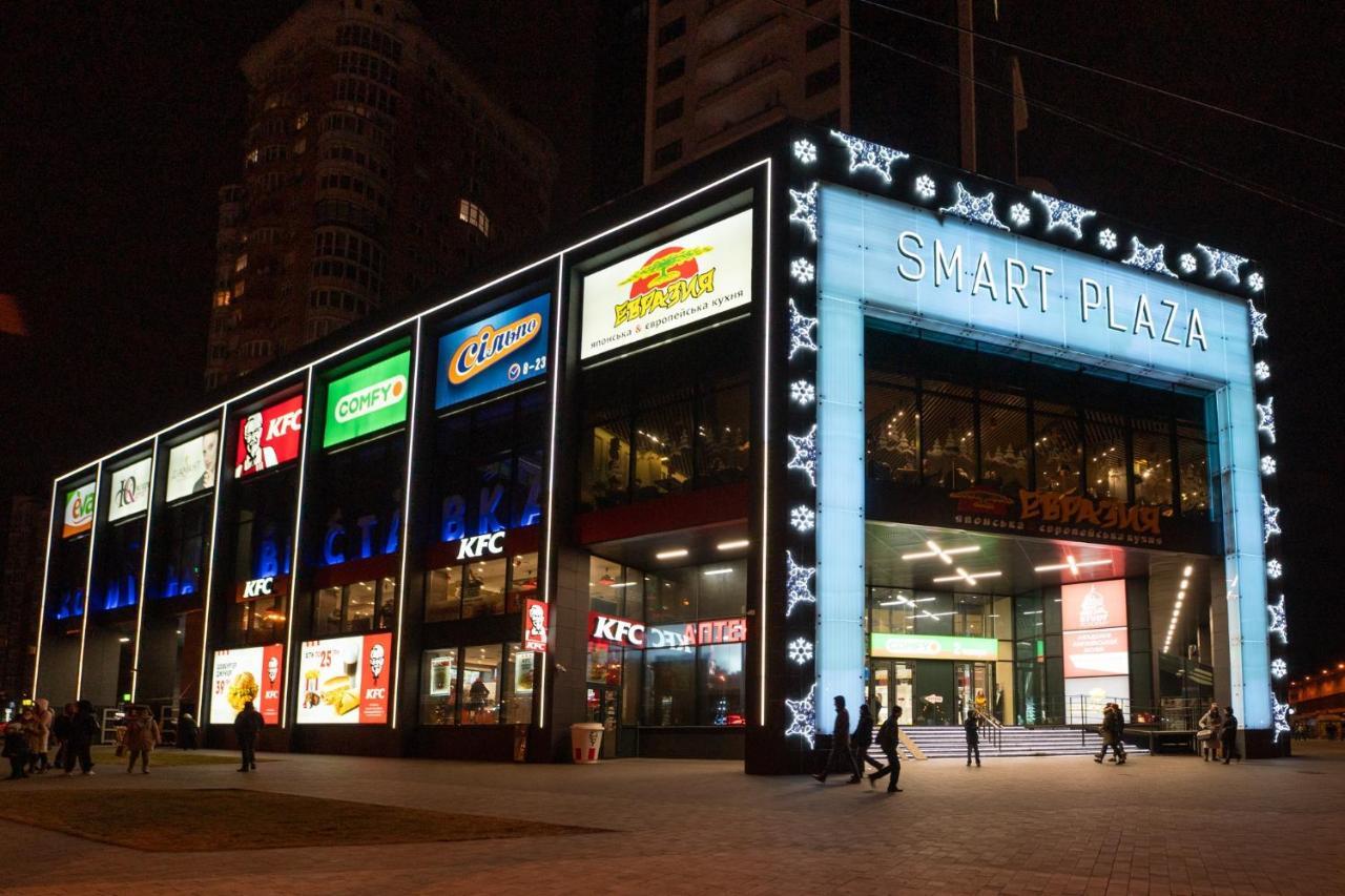 Apartment Smart Plaza Obolon' เคียฟ ภายนอก รูปภาพ